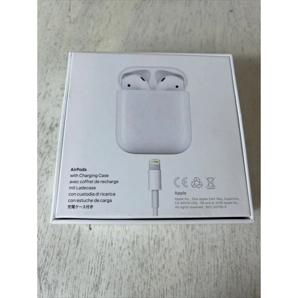 Apple‎ Original AirPods 1st Gen EMPTY RETAIL BOX ONLY with Tray MV7N2AM